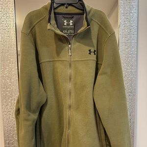 Men’s under Armour fleece zip up - Size XXL